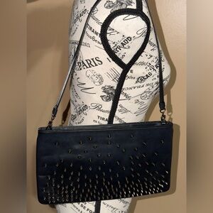 CHRISTIAN LOUBOUTIN LOUBIPOSH CLUTCH/SHOULDER BAG